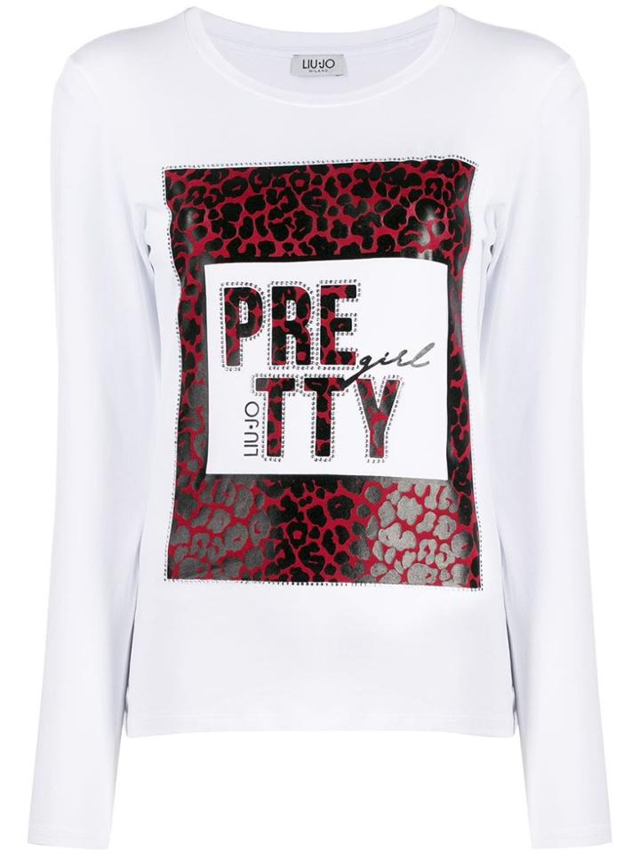 Liu Jo Pretty Jumper - White
