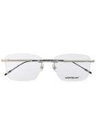 Montblanc Square Frame Glasses - Neutrals