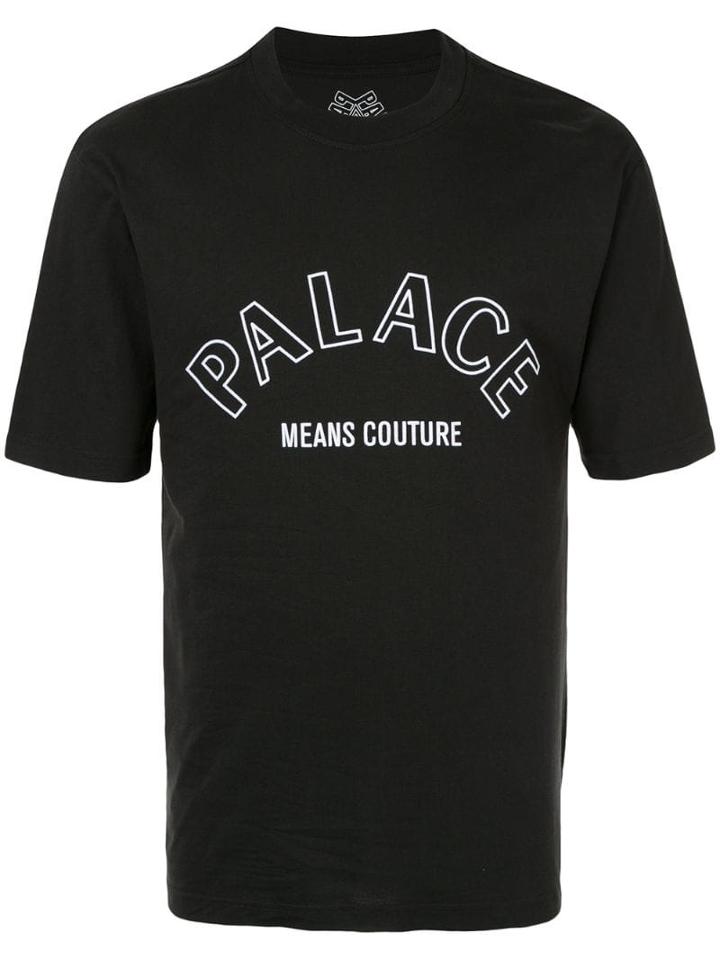 Palace Logo Print T-shirt - Black