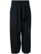 Antonio Marras Cropped Trousers, Women's, Size: 48, Black, Acetate/viscose