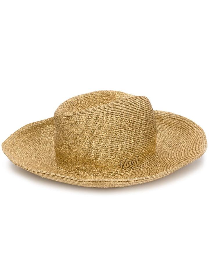 Blugirl Glitter Effect Hat - Gold