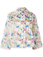 Ultràchic Three-quarters Sleeve Printed Jacket, Women's, Size: 44, Cotton