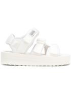 Suicoke Touch-strap Sandals - White