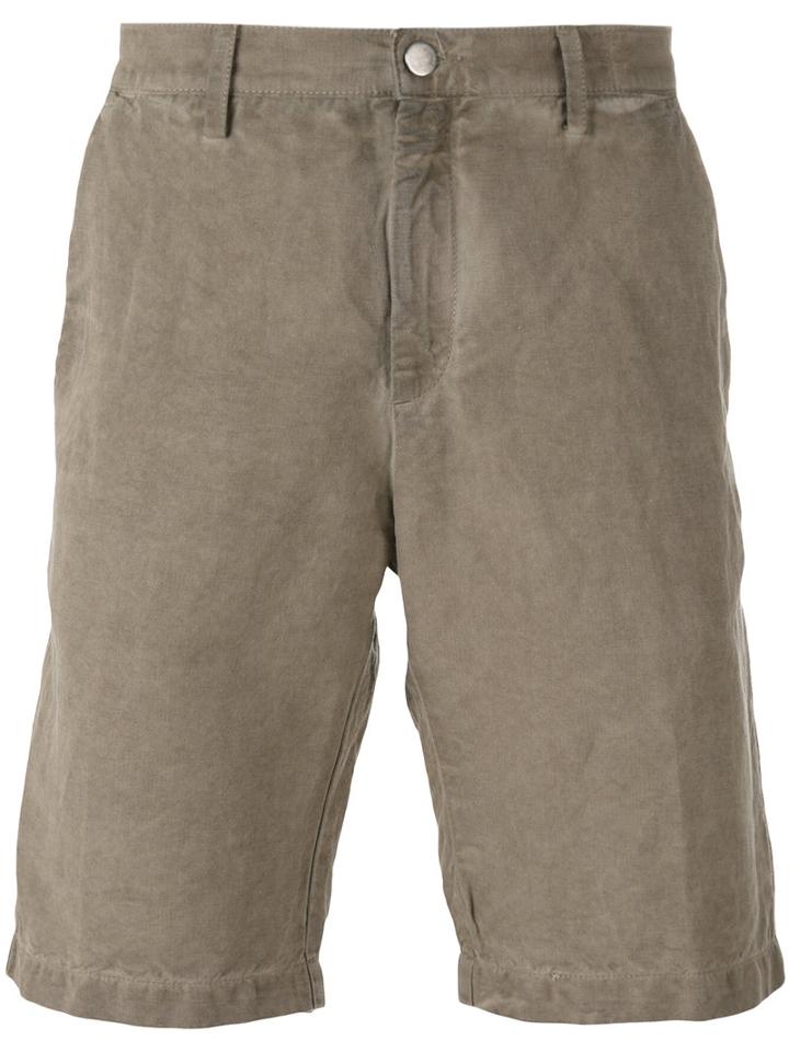 Massimo Alba Bermuda Shorts, Men's, Size: 50, Nude/neutrals, Cotton/linen/flax