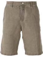 Massimo Alba Bermuda Shorts, Men's, Size: 50, Nude/neutrals, Cotton/linen/flax