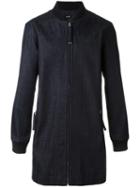Blood Brother Denim Ribbed Collar Coat, Men's, Size: Medium, Blue, Cotton
