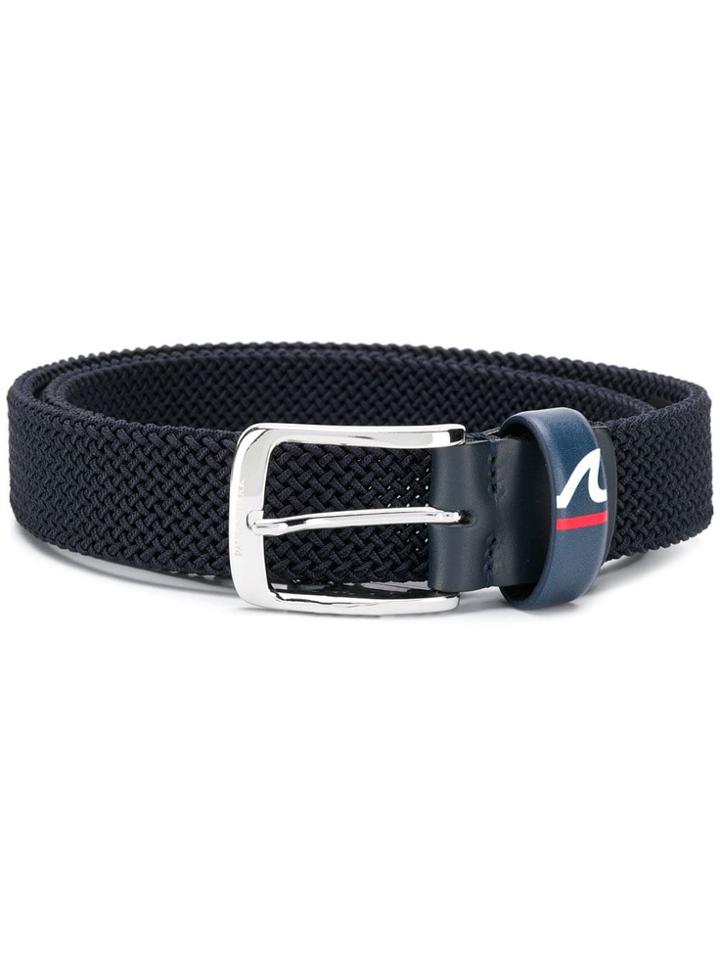 Paul & Shark Woven Belt - Blue