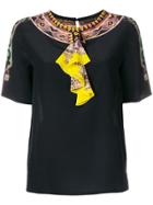 Etro Embellished T-shirt - Black