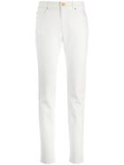 Cavalli Class Low Rise Skinny Jeans - White