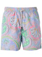 Etro - Paisley Print Swim Shorts - Men - Nylon - S, Nylon