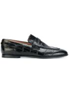 Twin-set Embossed Loafers - Black