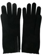 Brunello Cucinelli Fine Knit Gloves - Black