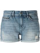 Calvin Klein Jeans Distressed Denim Shorts