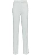 Calvin Klein 205w39nyc Straight Leg Wool Trouser With Tuxedo Stripe -