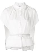 Rosie Assoulin Belted Shirt - White