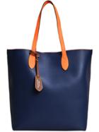 Burberry Medium Two-tone Tote - Blue