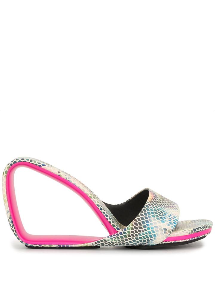United Nude Mobius Slip On Sandals - Multicolour