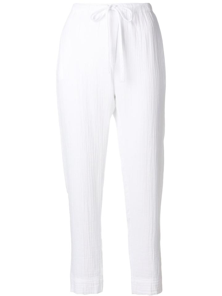 Xirena Jordyn Cropped Trousers - White