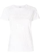 P.a.r.o.s.h. Sequin Embroidered T-shirt - White