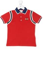 Gucci Kids Bee Embroidered Polo Shirt