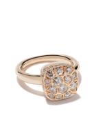 Pomellato 18kt Rose & White Gold Nudo Diamond Ring - Ab704go6br Brown