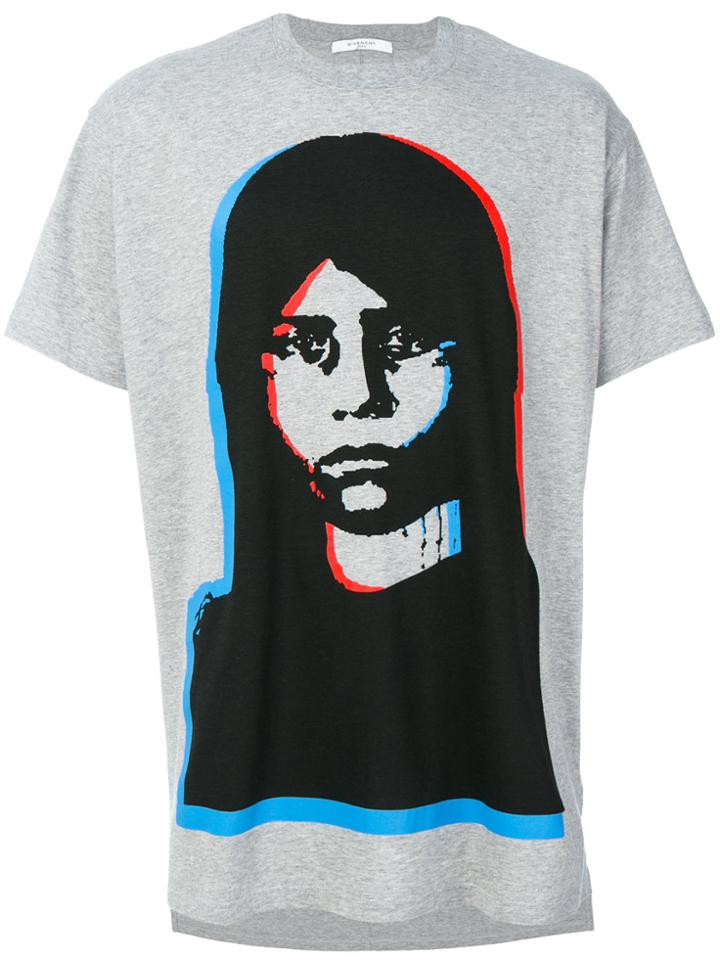 Givenchy Face T-shirt - Grey