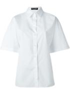 Dolce & Gabbana Boxy Shirt, Women's, Size: 40, White, Cotton