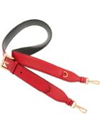 Prada Adjustable Saffiano Leather Shoulder Strap - Red
