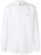 Diesel - Chest Pocket Shirt - Men - Cotton/linen/flax - S, White, Cotton/linen/flax