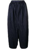 Comme Des Garçons Girl Baggy-fit Trousers - Blue