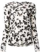 Proenza Schouler Abstract Print T-shirt, Women's, Size: Medium, White, Cotton