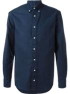 Gitman Vintage Overdye Oxford Shirt, Men's, Size: S, Blue, Cotton