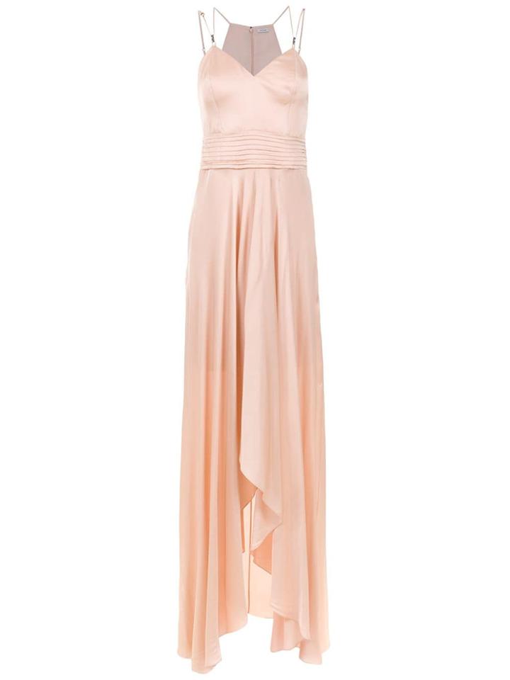 Tufi Duek Panelled Long Dress - Pink