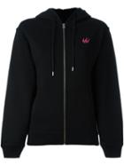 Mcq Alexander Mcqueen 'swallow' Hoodie, Women's, Size: Xs, Black, Cotton/polyester