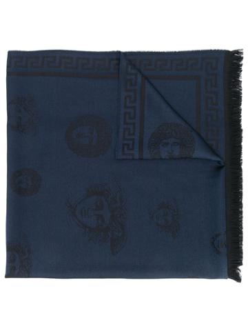 Versace Medusa Stole - Blue