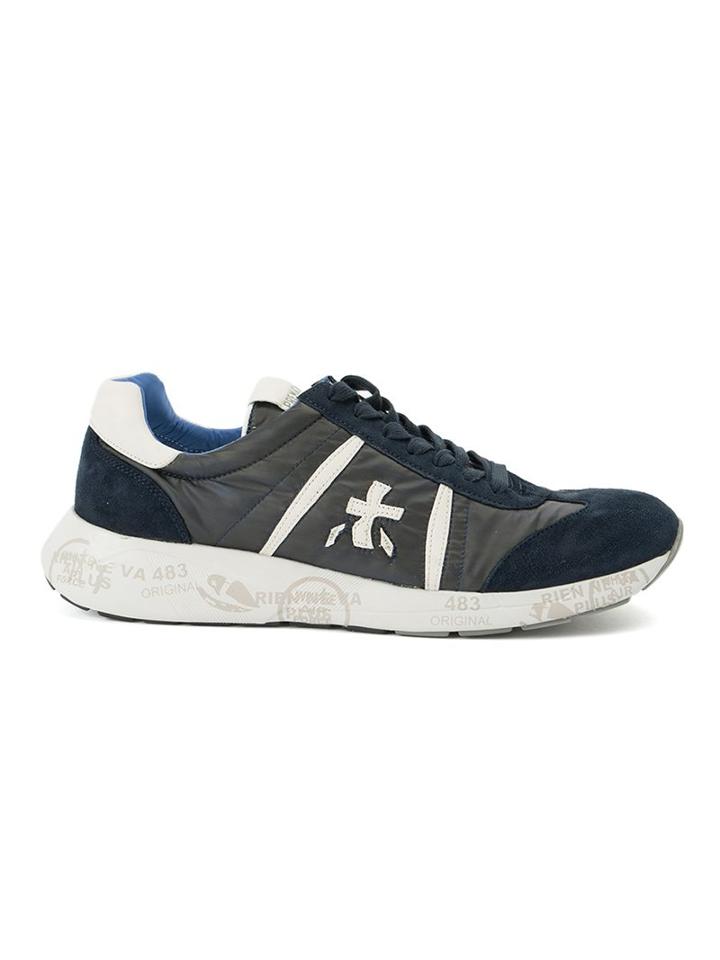 Premiata Logo Patch Sneakers