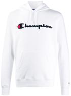 Champion 3d Logo Hoodie - White