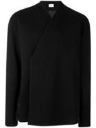 Sartorial Monk V-neck Cardigan - Black