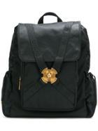 Versace Medusa Strap Backpack - Black