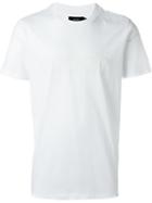 Blood Brother Logo Print T-shirt, Men's, Size: Medium, White, Cotton