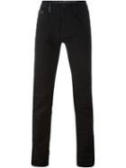 Marcelo Burlon County Of Milan Straight Leg Jeans, Men's, Size: 30, Black, Cotton/spandex/elastane