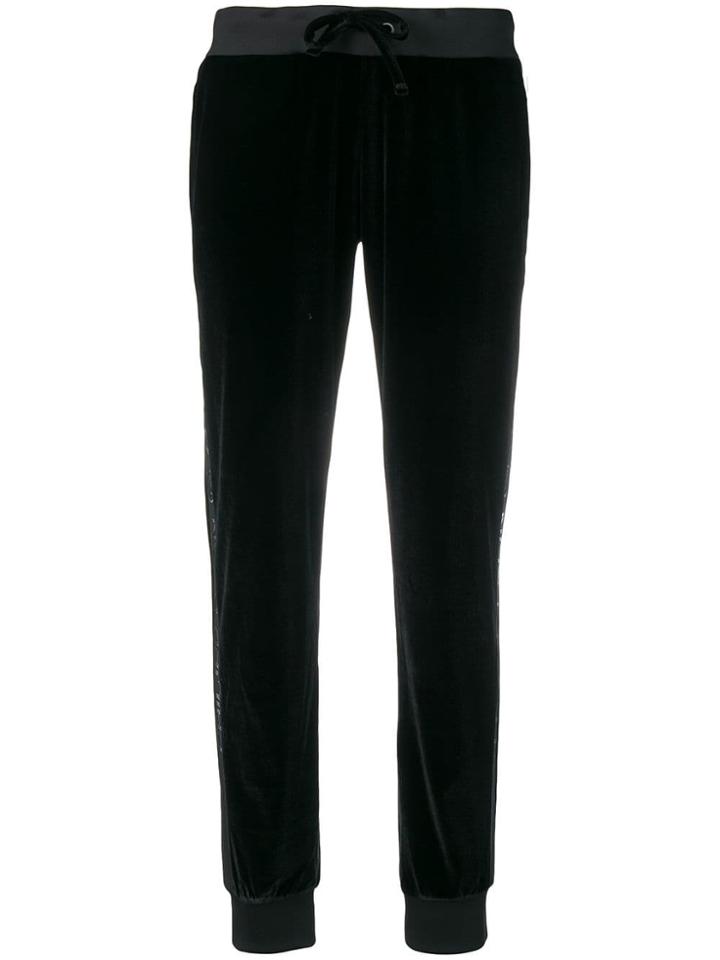 Philipp Plein Tapered Jogging Bottoms - Black