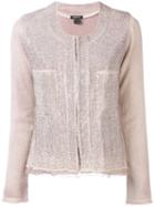 Avant Toi - Pepe Rosa Jacket - Women - Cotton/linen/flax/polyamide - L, Pink/purple, Cotton/linen/flax/polyamide