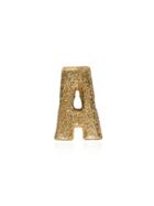 Carolina Bucci 18k Yellow Gold A Florentine Finish Charm