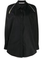 Alexander Wang Shoulder Zip Shirt - Black