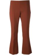 Erika Cavallini Cropped Flared Trousers