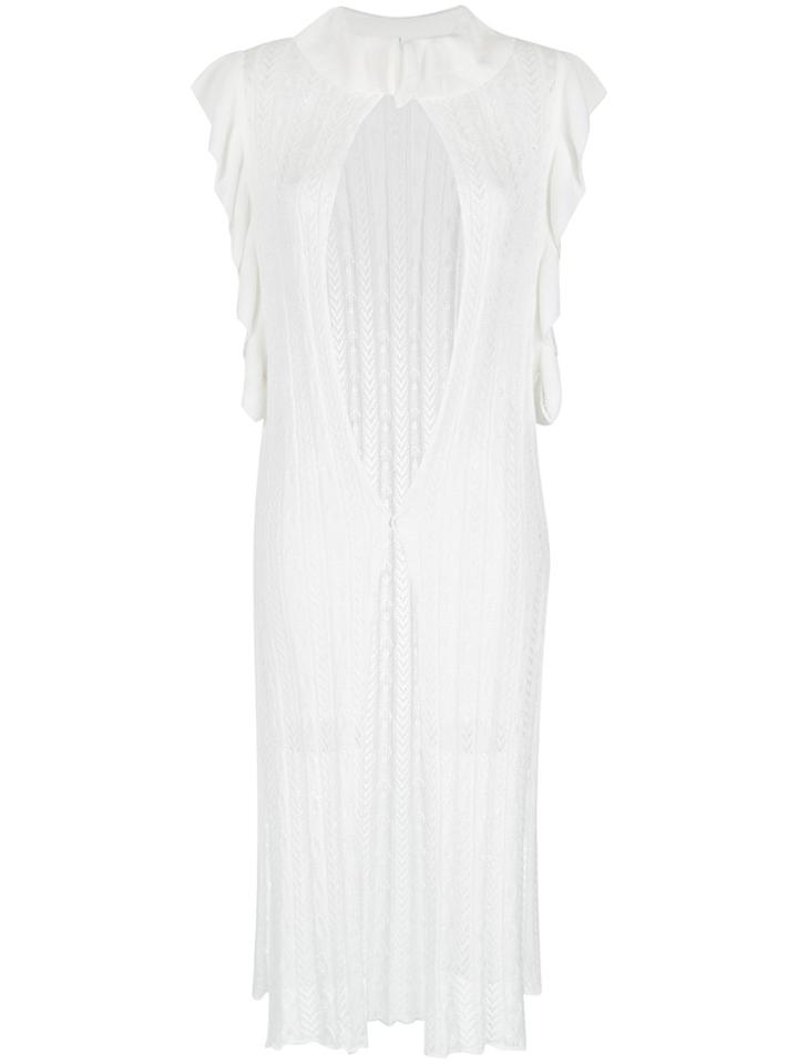 Andrea Bogosian Knit Cardigan - White