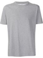 Brunello Cucinelli Crew Neck T-shirt, Men's, Size: 48, Grey, Cotton