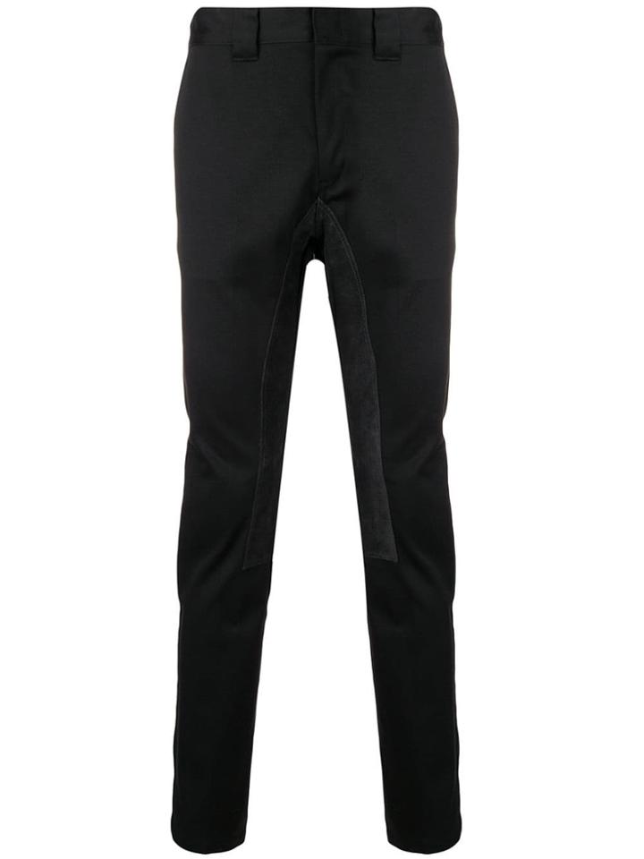 Facetasm Slim-fit Trousers - Black