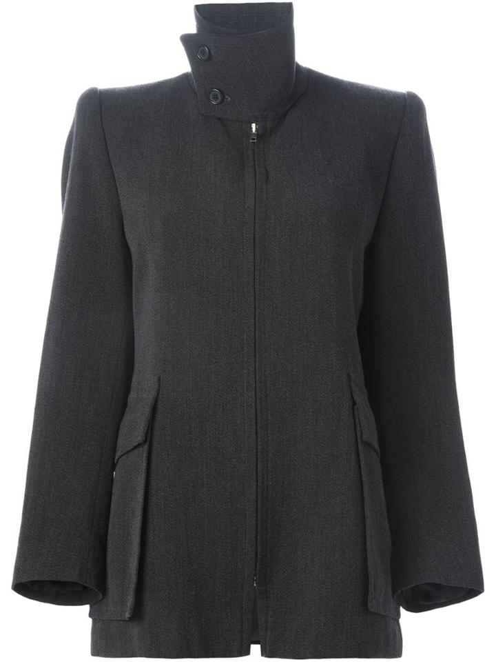 Maison Margiela Vintage Short Standing Collar Coat
